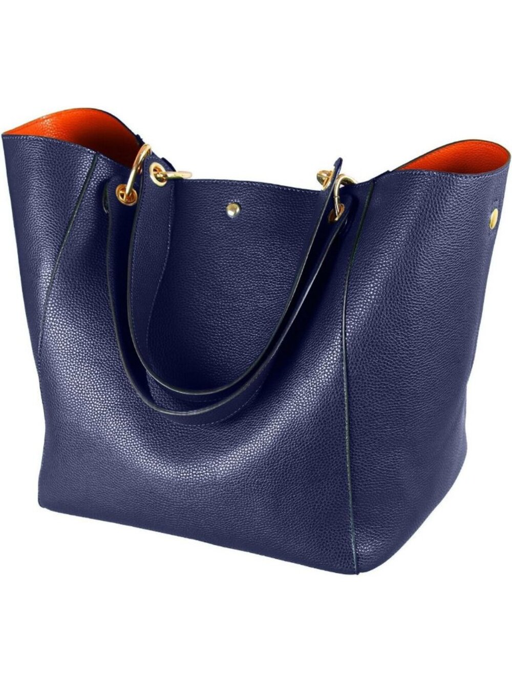 Spacious Women's Work Tote Bag - Stylish Big Bucket Handbag for Everyday Use